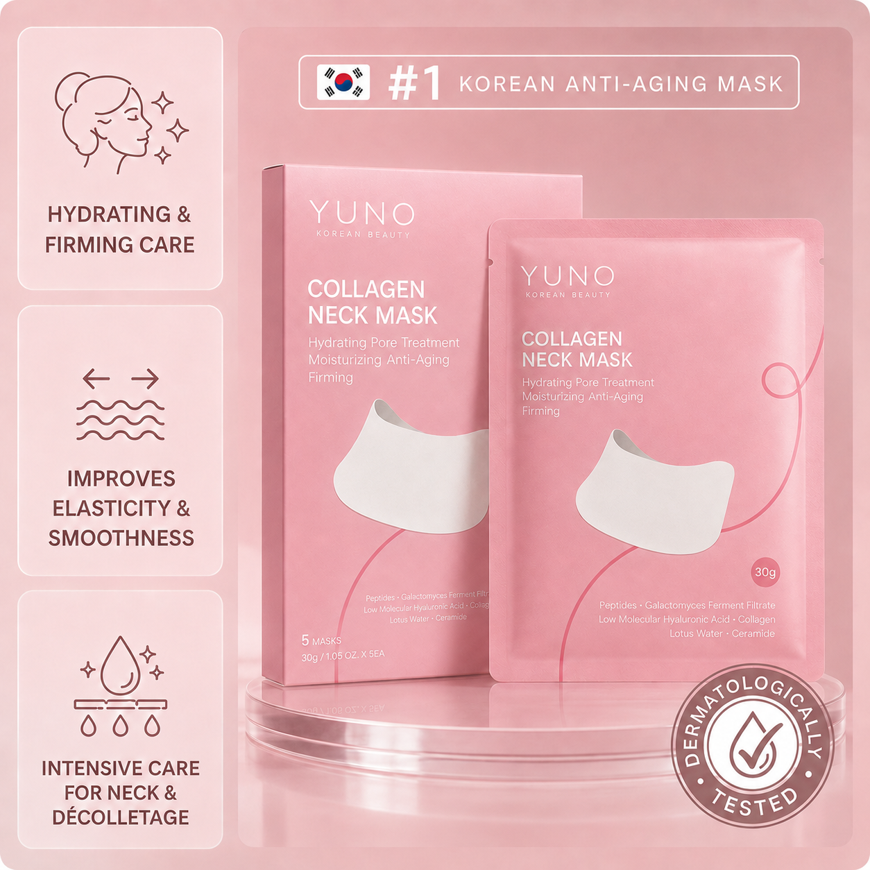 Collagen Neck Mask