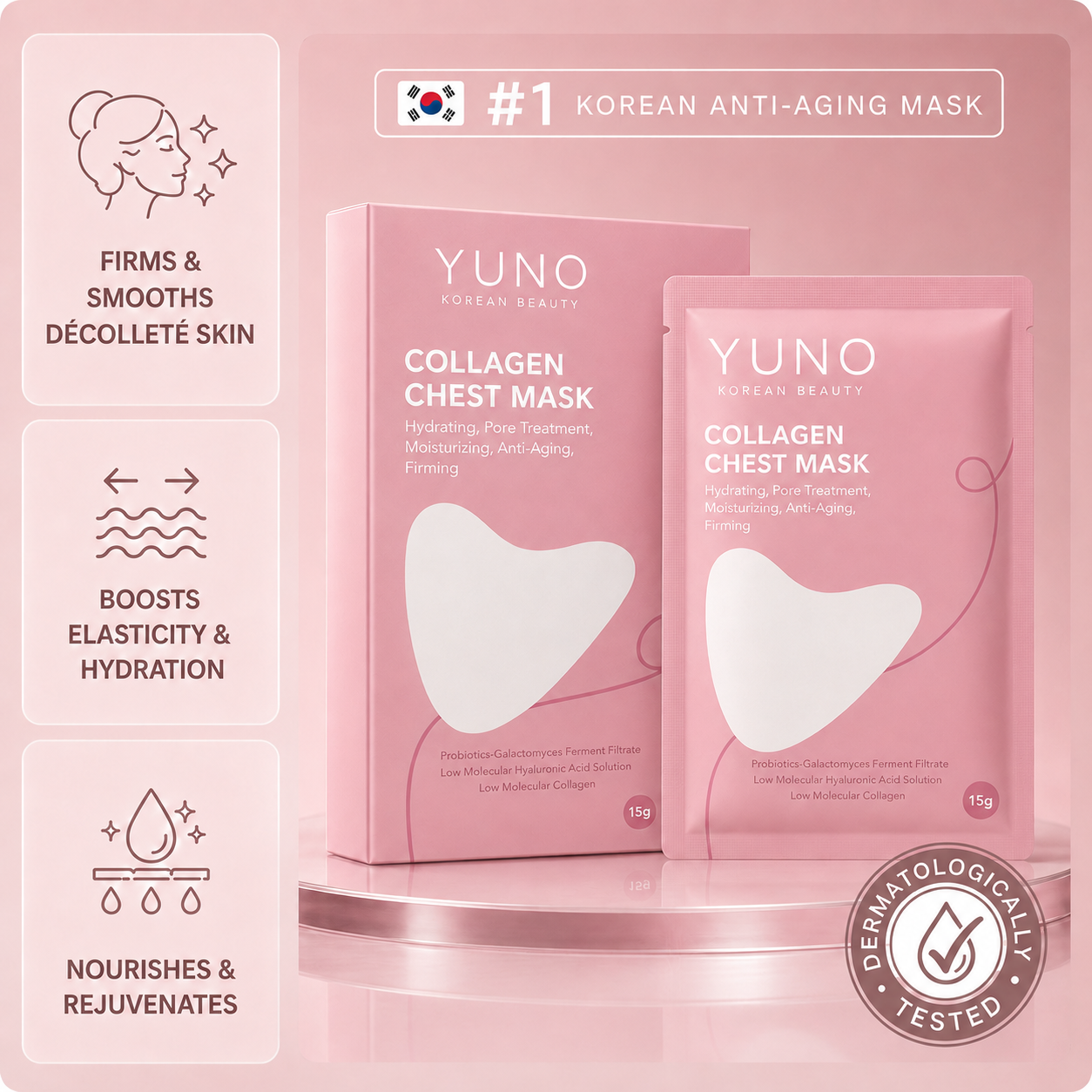 Collagen Chest Mask