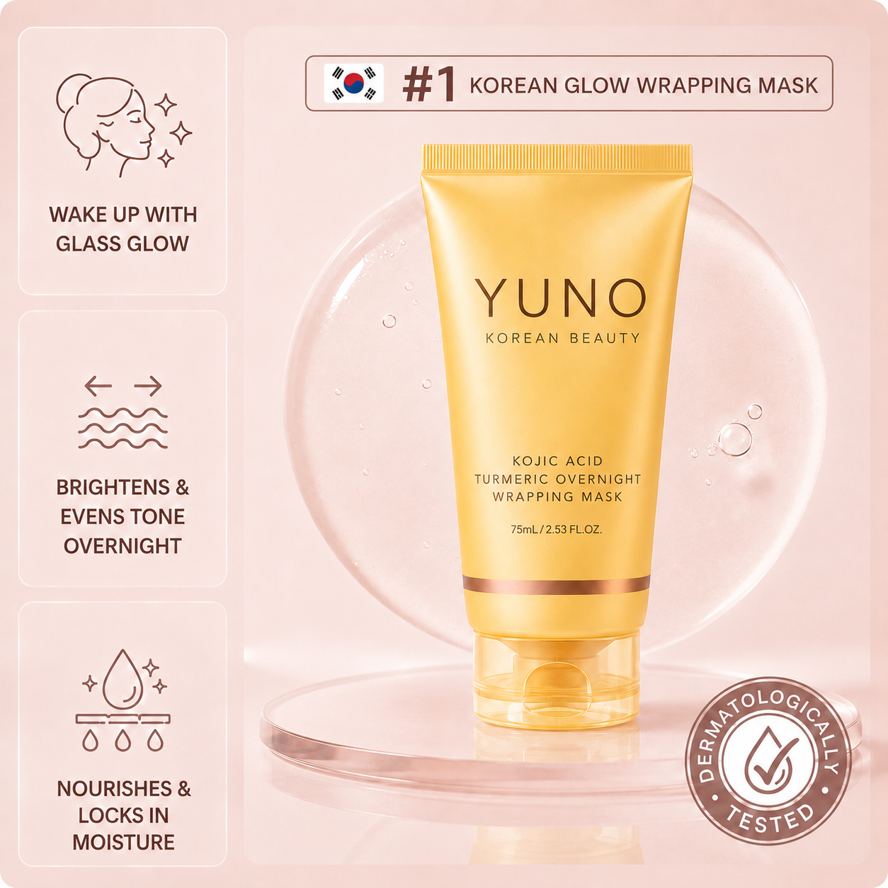 Kojic + Turmeric Overnight Mask